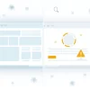 Comparação visual entre site empresarial e landing page com elementos de design distintos representando cada um